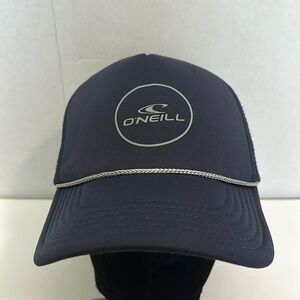 O'Neill Men's navy and grey rope Trucker Hat